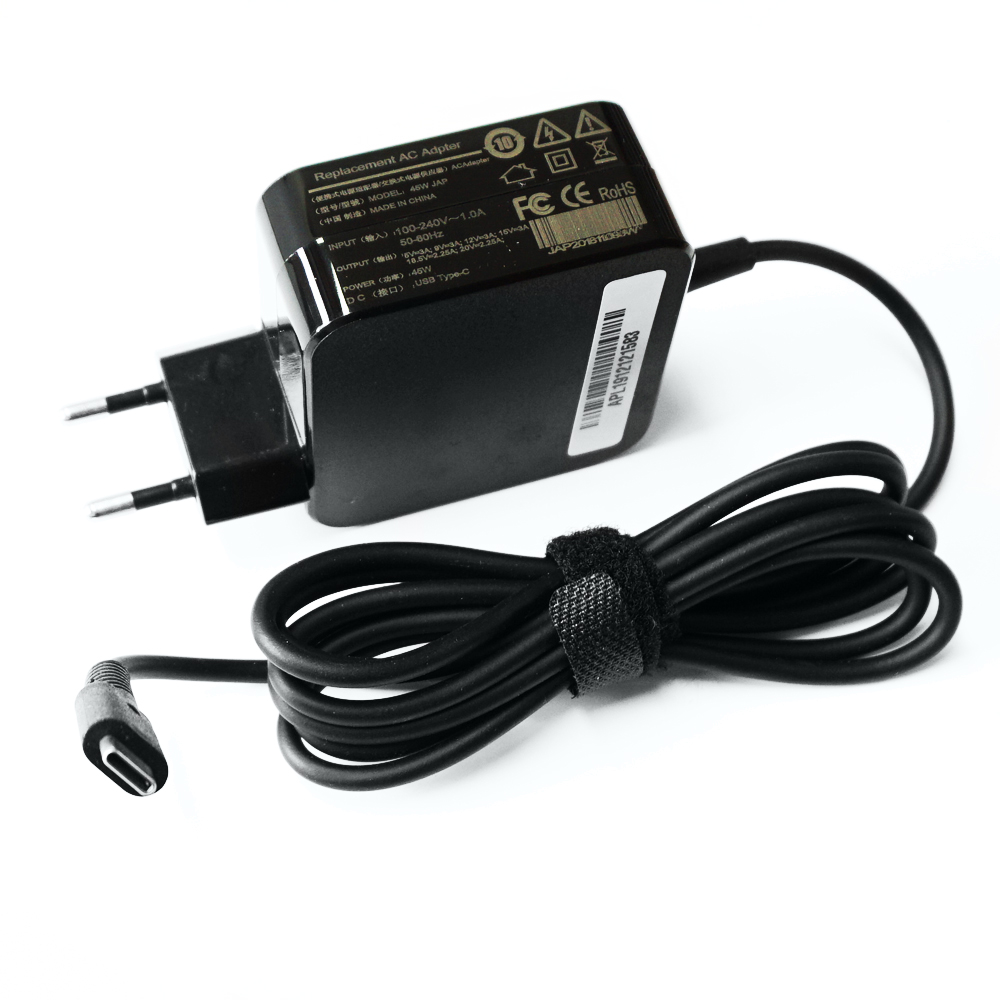Ladekabel mit USB C Type für ASUS Notebook Laptop Adapter Netzteil 45W